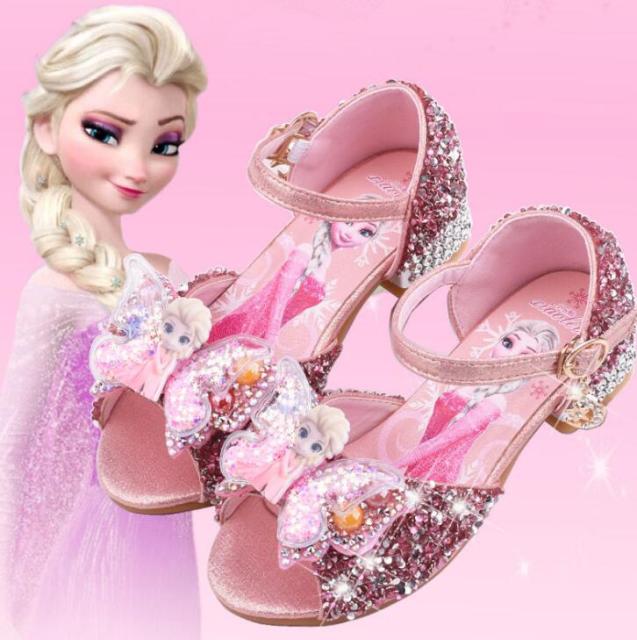 Disney Girls Sandals Frozen 2 Elsa Princess Shoes