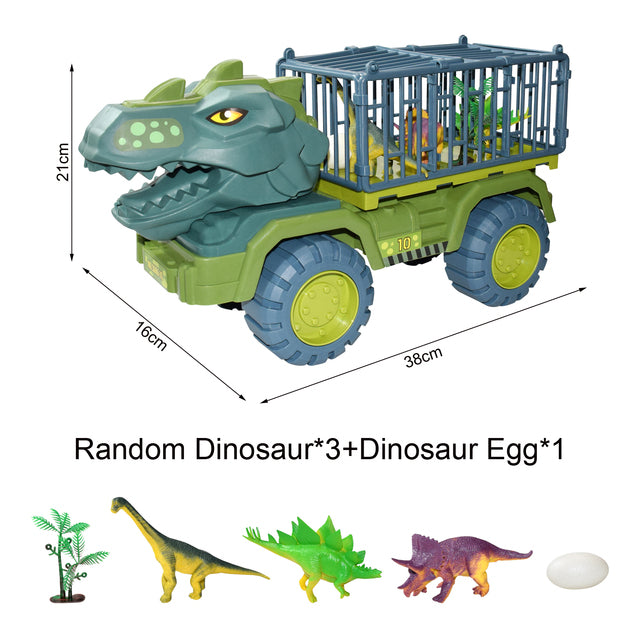 Children Dinosaur Transport Car Toy Gift for Kids Boy