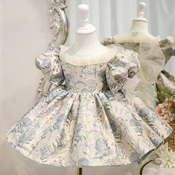 Baby Spanish Lolita Princess Ball Gown Beading Design Birthday Party Dress