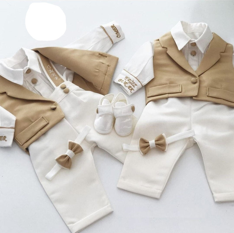 5-Pcs Boy Baby Set Clothing Personalized Outfit