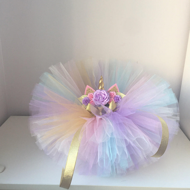 Baby Unicorn Dresses for Girls 1st First Birthday Party