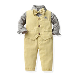 Fashion Baby Boys Gentleman Clothing Sets  Boys Suits